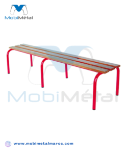Banc sans dossier
