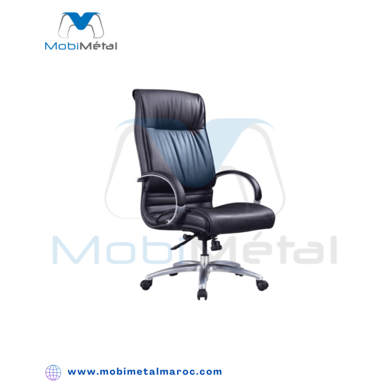 Chaise De Bureau Avec Accoudoirs Weston Rose - Pivotante, Réglable En Hauteur, Design Arqué Pour Le Confort