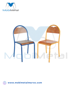 Chaise semi metallique Khalil