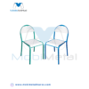 Chaise semi metallique Khalil Lamifié